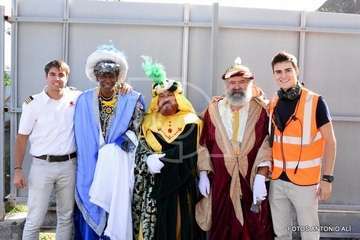 La magia de los Reyes Magos aterriza en Telde (Foto Antonio Alí y TA)